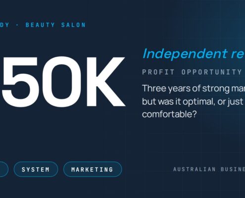 Case study: Independent Business Review Reveals $50K Annual Profit Opportunity in Successful Singapore Salon — $50K profit opportunity